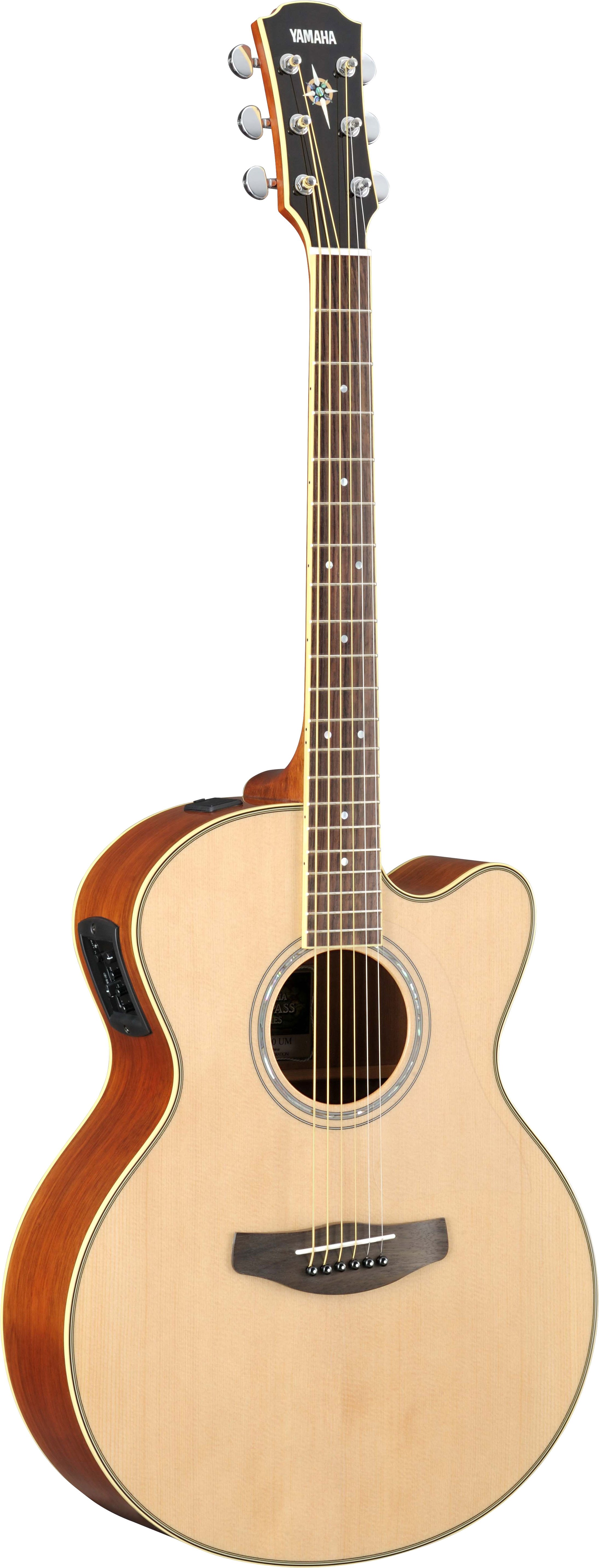 Acoustic electric discount yamaha guitar